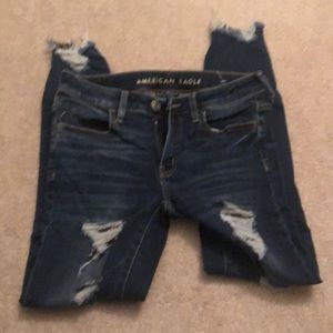 American Eagle Next Level stretch Crop Jegging